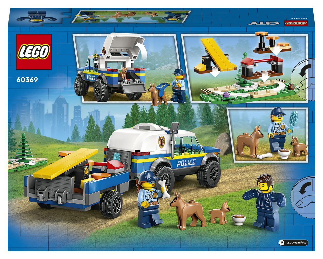 Mobiles Polizeihunde-Training 