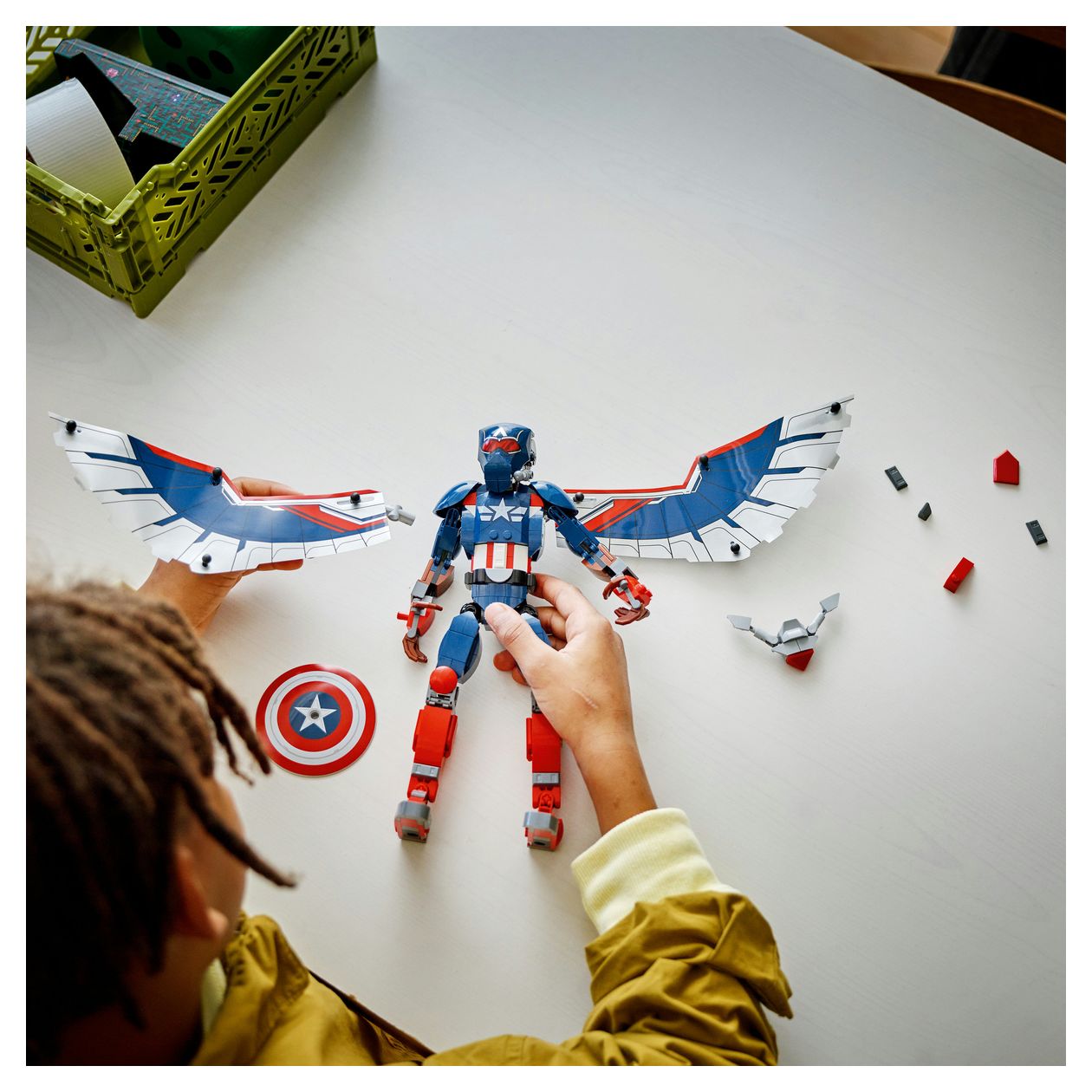 New Captain America Baufigur 