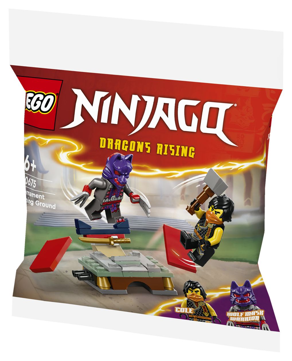 NINJAGO Turnier-Trainingsgelände Bauset 49 Teile  (Mehrfarbig) 