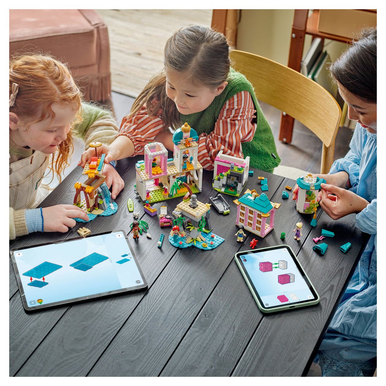 Prinzessinnenschloss mit Haustieren 