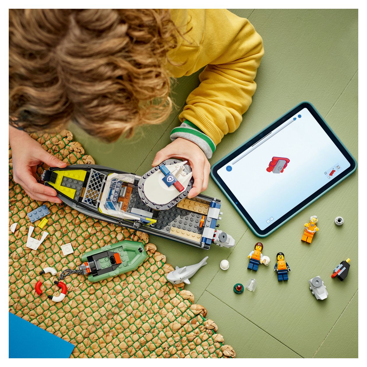 Verfolgungsjagd im Polizeiboot 