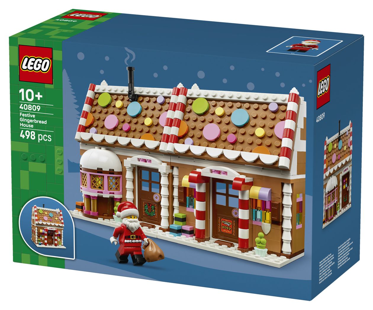 Weihnachtliches Lebkuchenhaus 