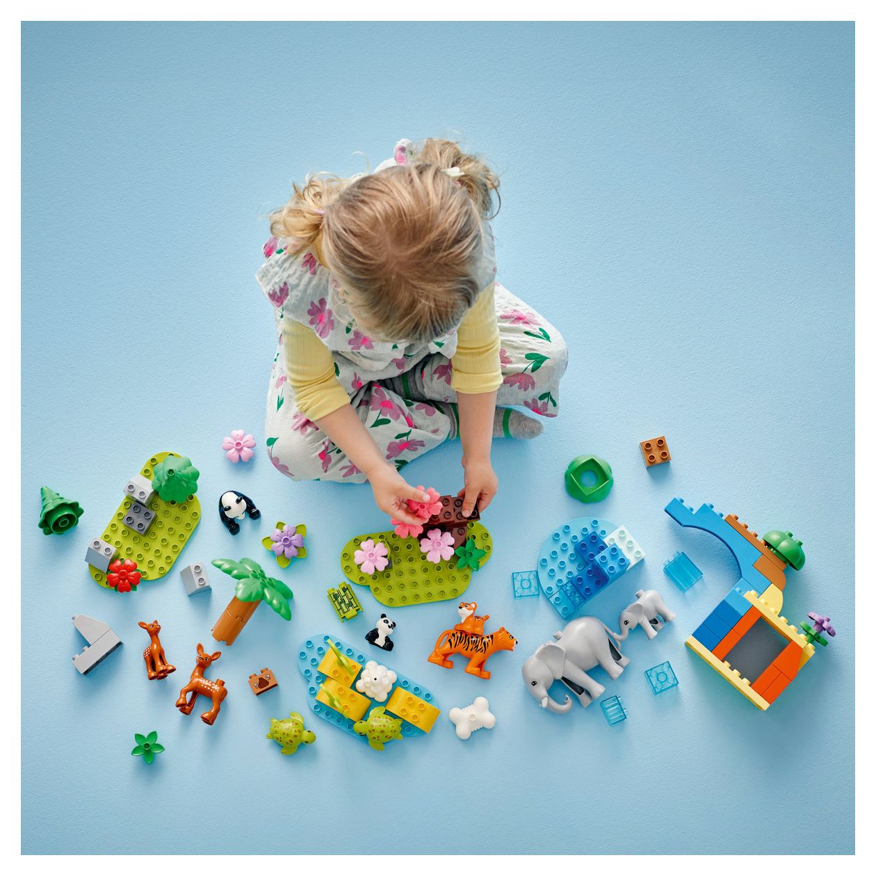 Wildtier-Familien 3-in-1-Set 