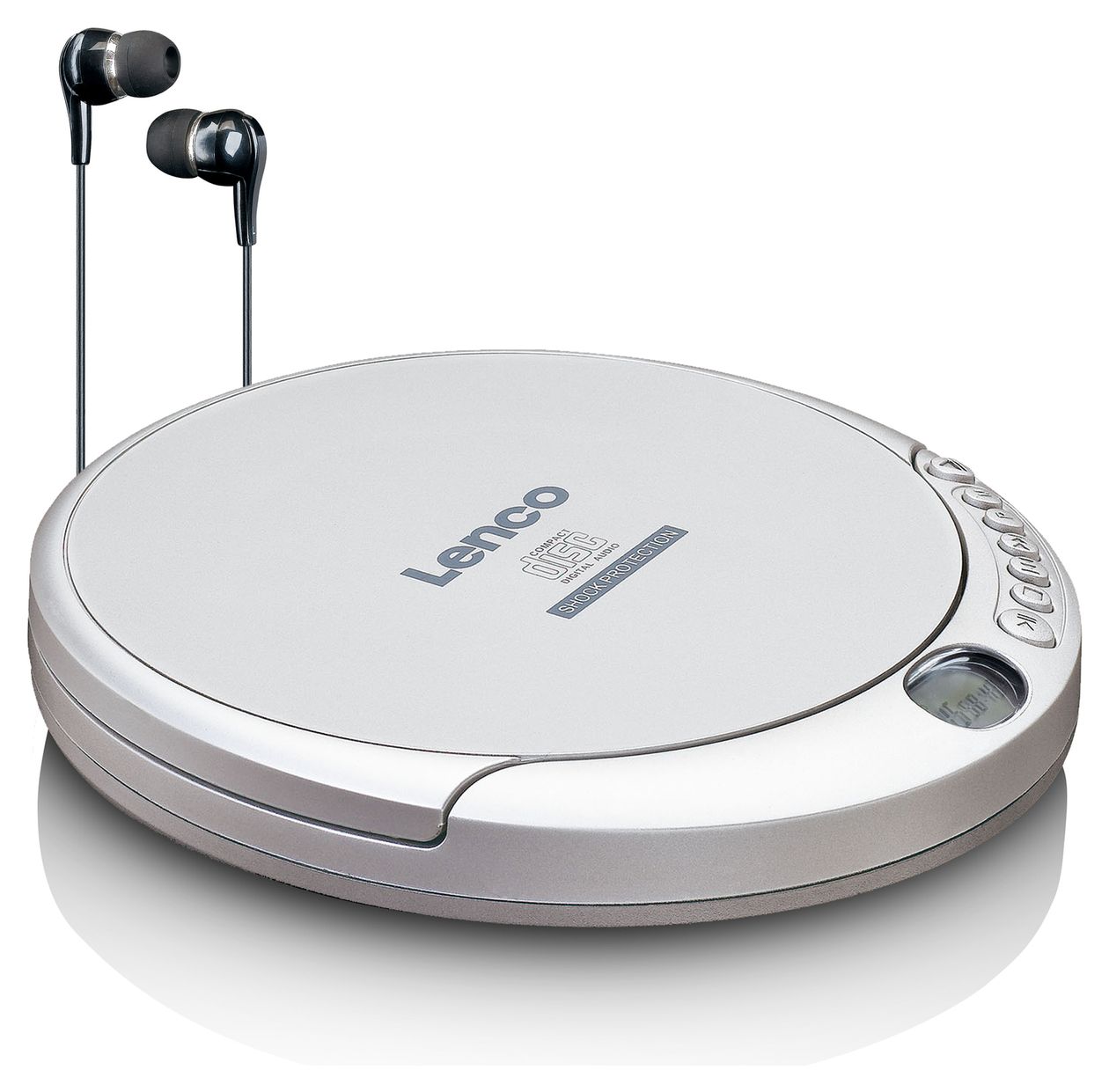 CD-201 portabler CD Payer  (Silber) 