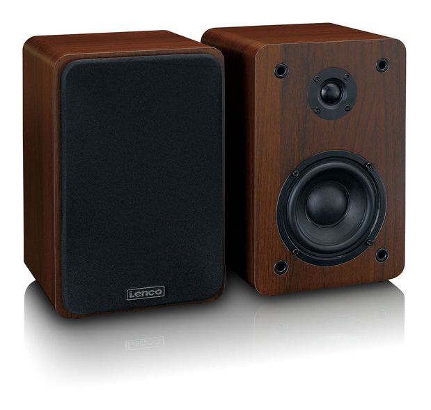 LS-600 Audio-Plattenspieler mit Riemenantrieb  (Schwarz, Holz) 
