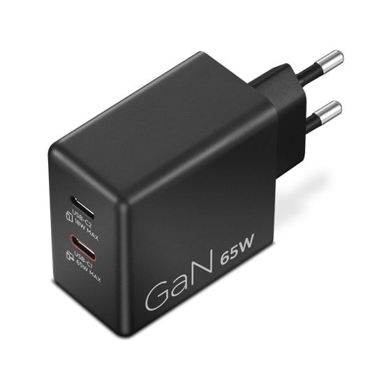 Dual USB-C 65W GaN Charger 