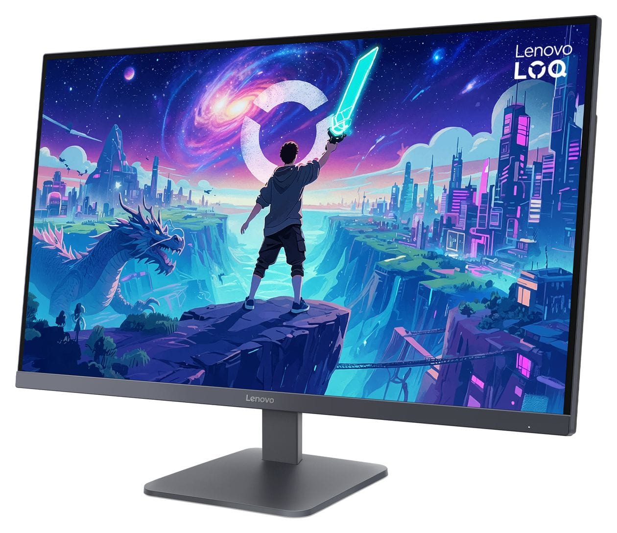 LOQ32Q-10 Quad HD Monitor 80 cm (31.5 Zoll) 16:9 0,5 ms 300 cd/m²  (Grau) 