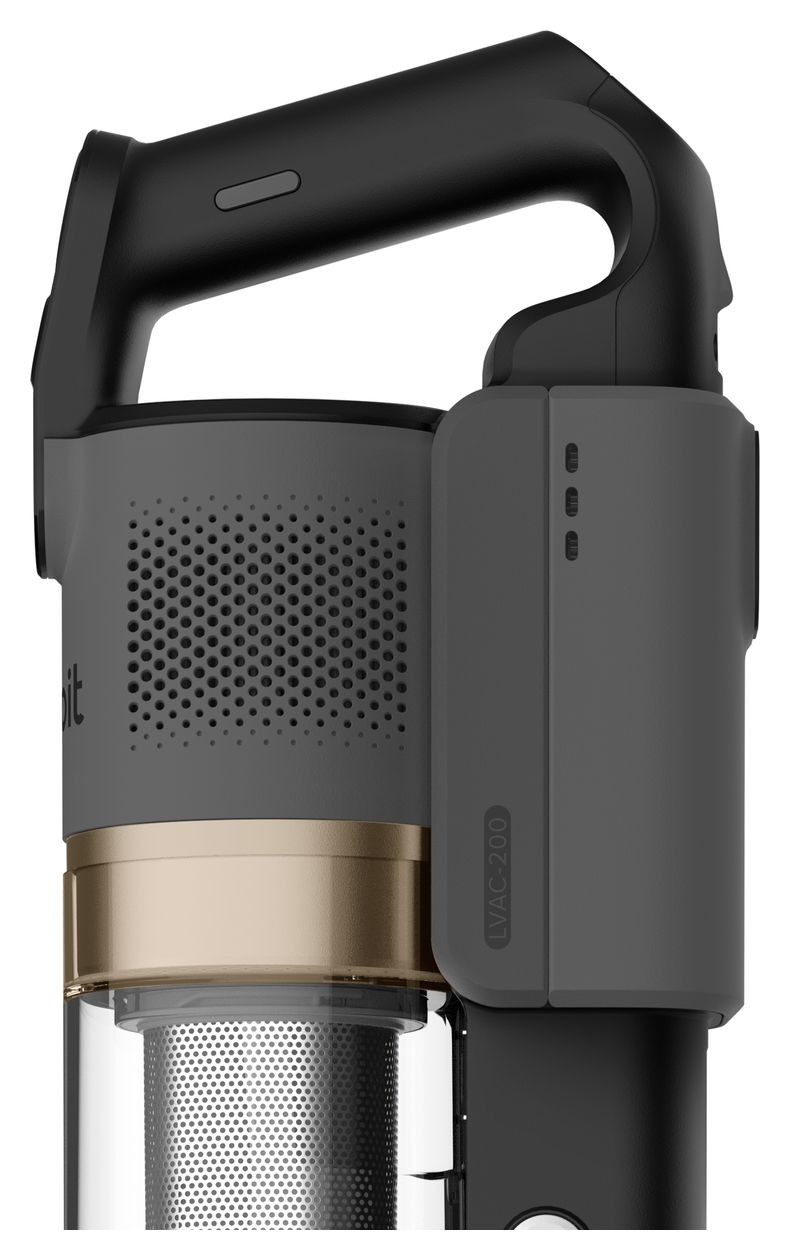 LSV-V201 Handstaubsauger Beutellos bis 50 min Laufzeit HEPA  (Schwarz) 