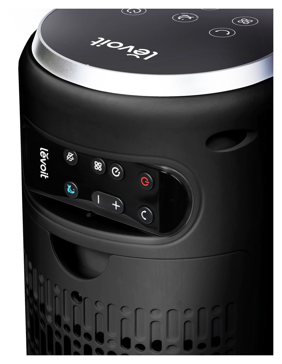 TempSense 36 DC Turmventilator Stand 20 dB  (Schwarz) 