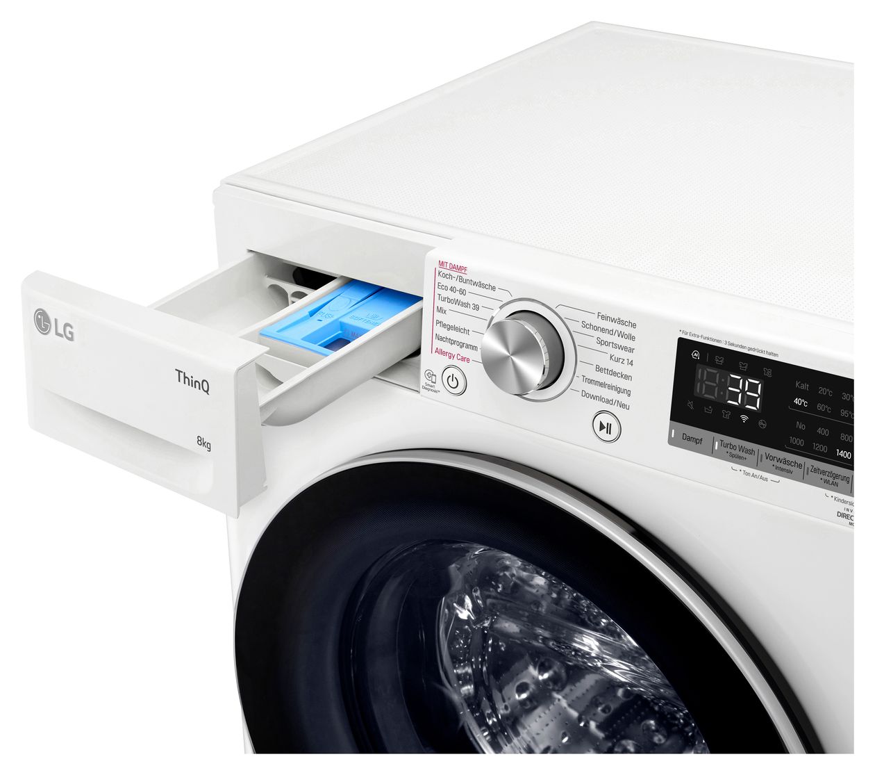 F4WV708P1E 8 kg Frontlader Waschmaschine 1400 U/min AutoClean 