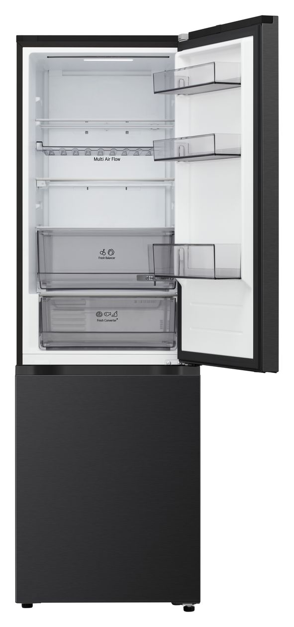 GBBS312BEV 220 l / 113 l Kühl-Gefrierkombi freistehend NoFrost 135 kWh Jahr  (Schwarz) 