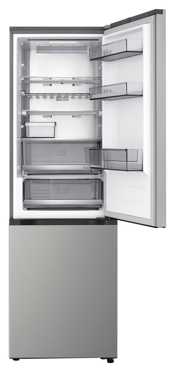 GBBS514AMB 220 l / 113 l Kühl-Gefrierkombi freistehend NoFrost 108 kWh Jahr  (Edelstahl) 