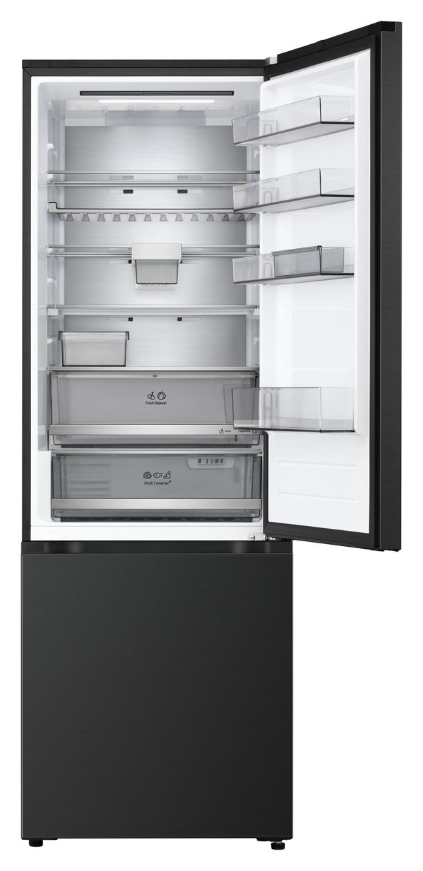 GBBW726AEV 326 l / 139 l Kühl-Gefrierkombi freistehend NoFrost 123 kWh Jahr  (Schwarz) 