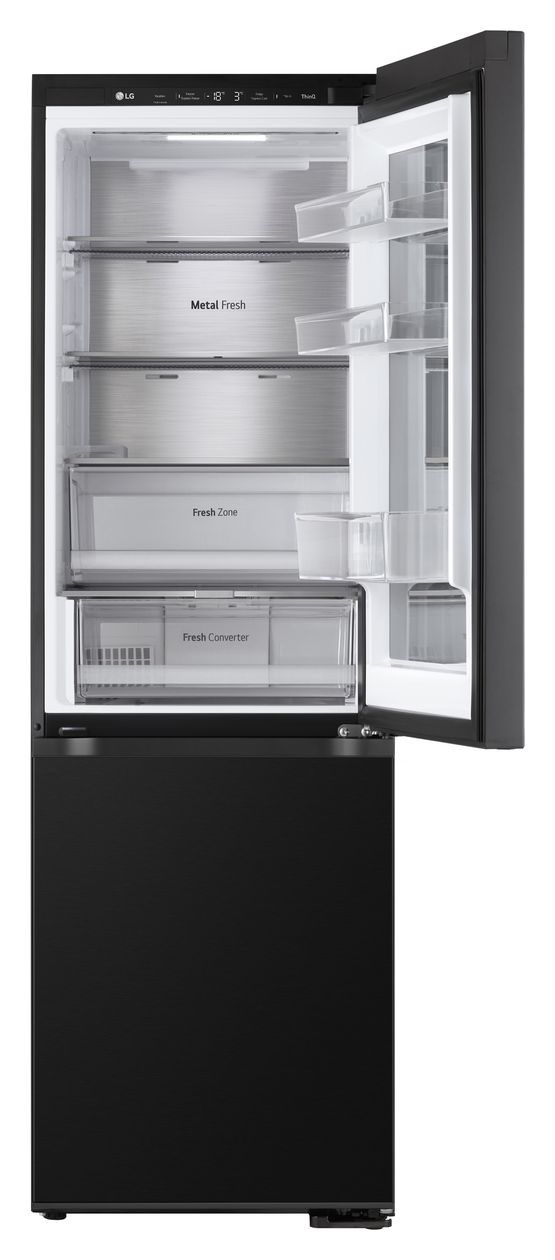 GBG5160CEV 239 l / 110 l Kühl-Gefrierkombi freistehend NoFrost 172 kWh Jahr  (Schwarz) 