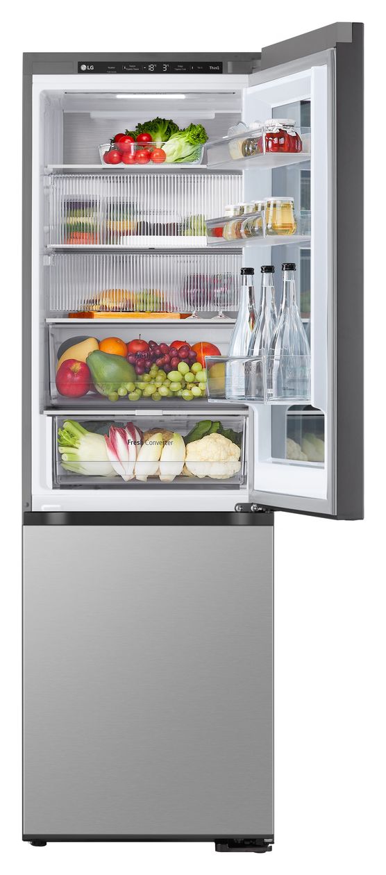 GBG5160CPY 239 l / 110 l Kühl-Gefrierkombi freistehend NoFrost 172 kWh Jahr  (Silber) 