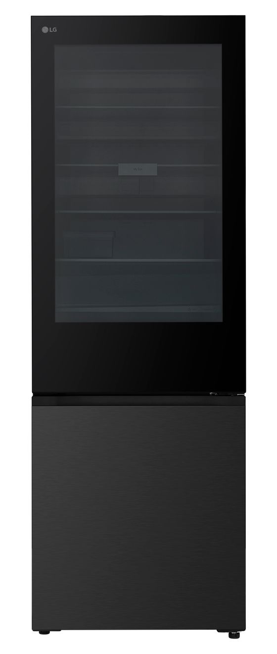 GBGW92GCEV 326 l / 139 l Kühl-Gefrierkombi freistehend 191 kWh Jahr  (Schwarz) 