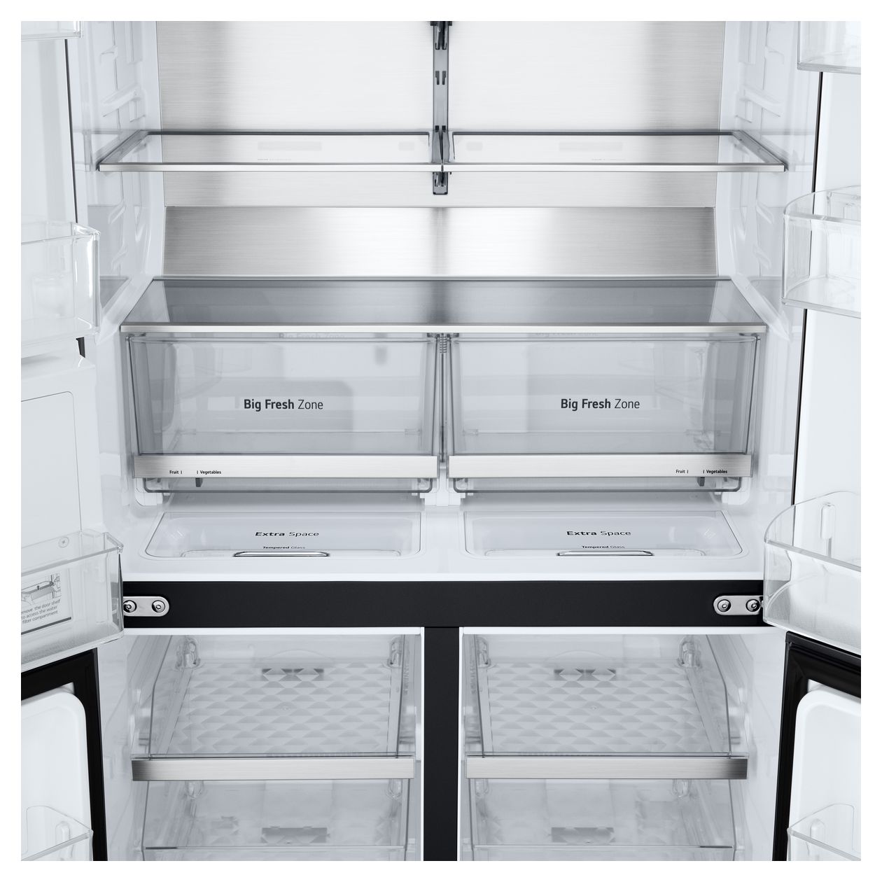 GML960EVBE Side-by-Side Kühl-/ Gefrierkombination 367 l / 274 l 359 kWh NoFrost 1792 mm x 914 mm  (Schwarz) 