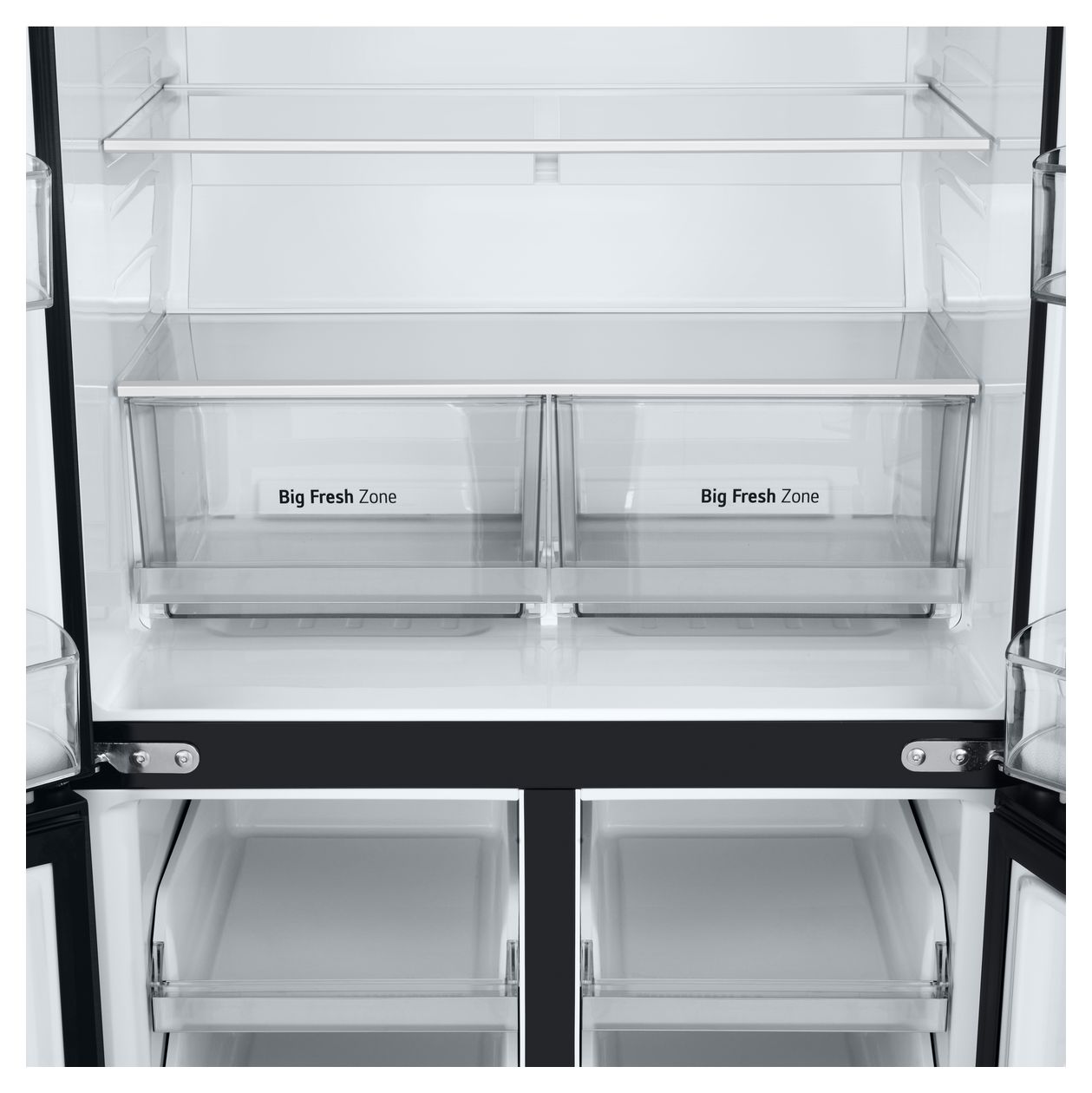 GMV860EPDE Side-by-Side Kühl-/ Gefrierkombination 321 l / 209 l 314 kWh NoFrost 1787 mm x 835 mm  (Schwarz) 