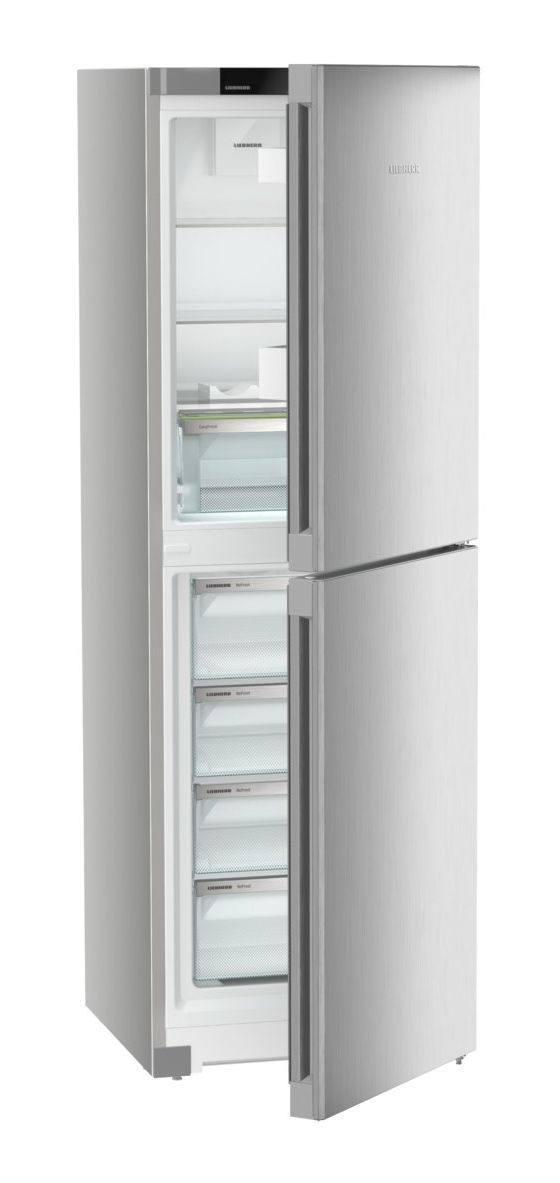 CNsfd5204-22 187 l / 132 l Kühl-Gefrierkombi freistehend NoFrost 202 kWh Jahr  (Silber) 