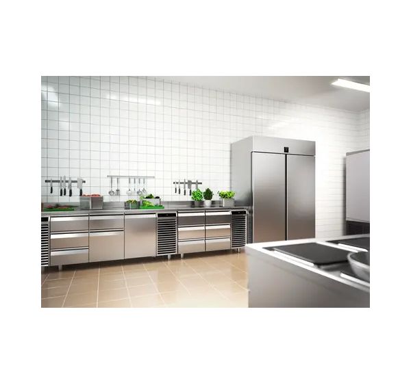 FRPSvg1402-40 Performance 1096 l / 1096 l Kühlschrank freistehend EEK: B 807 kWh Jahr  (Edelstahl) 