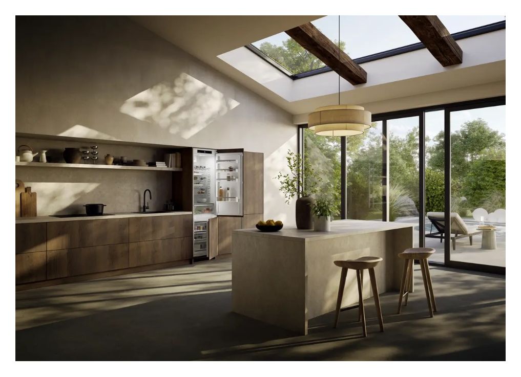 ICNSd5603-20 Pure 215 l Einbaukühlschrank EEK: D 180 kWh Jahr NoFrost 