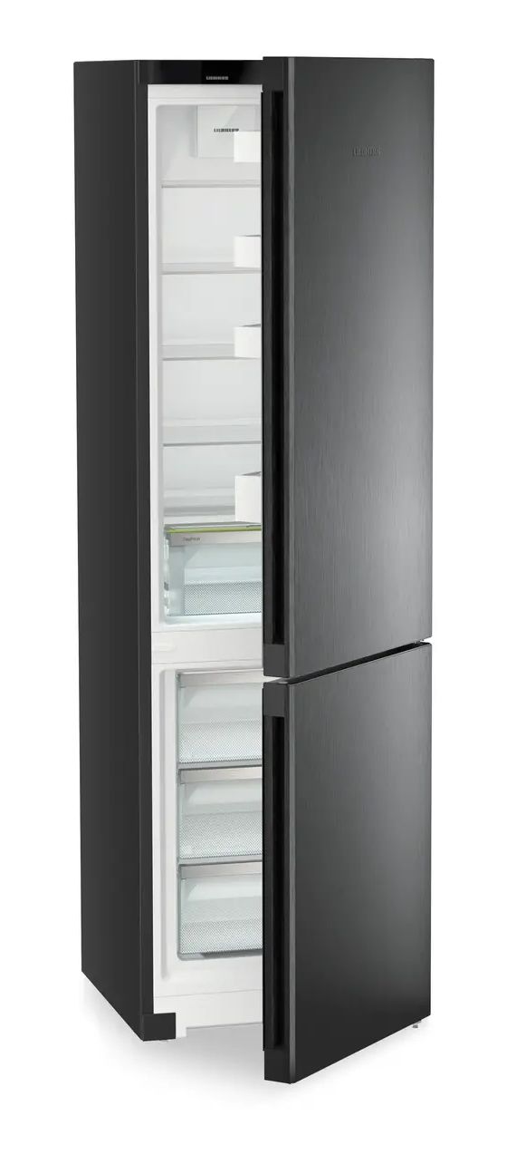 KGNbdc2063 268 l / 103 l Kühl-Gefrierkombi freistehend NoFrost 162 kWh Jahr  (Schwarz) 