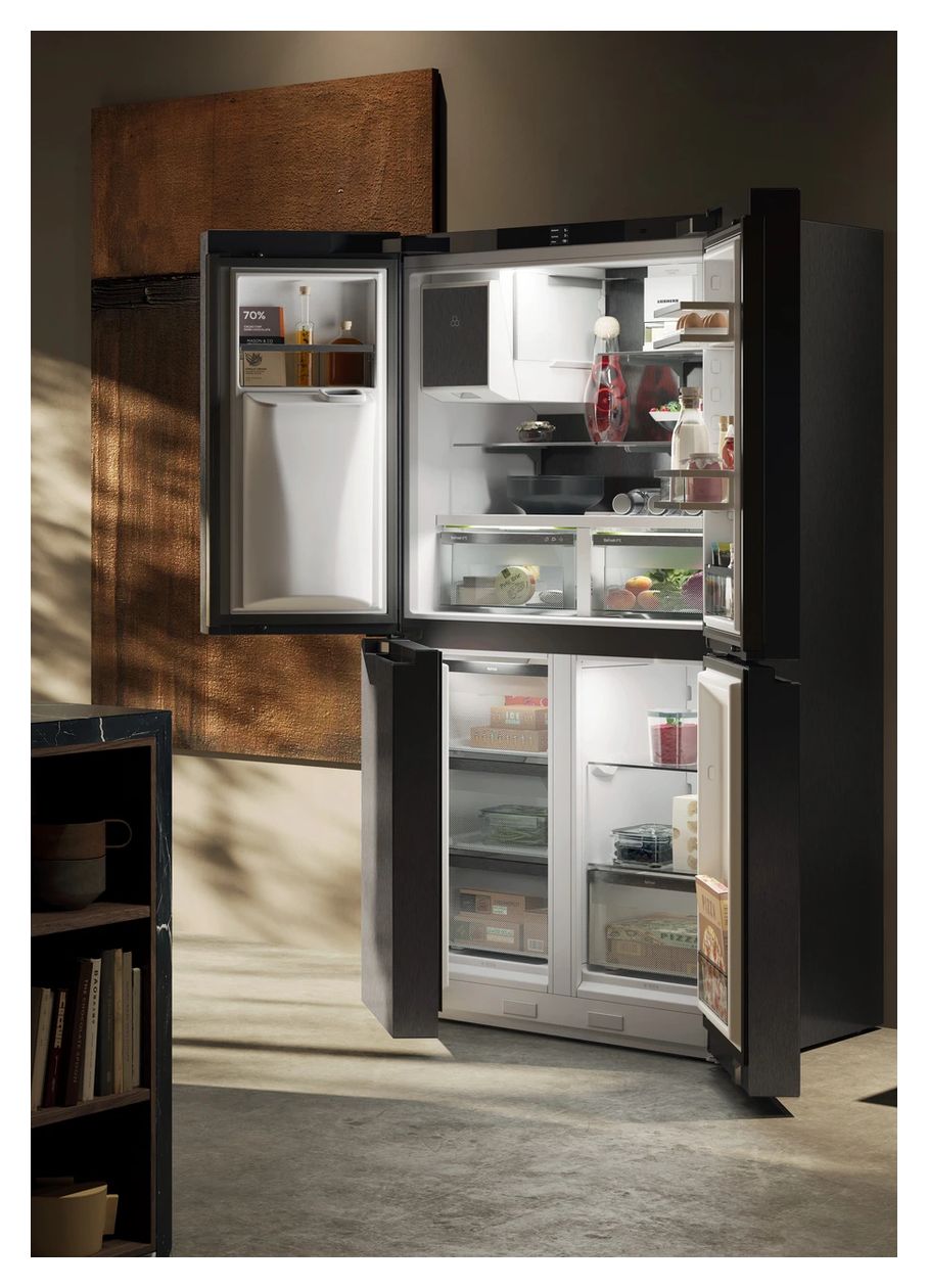 MBbsdi9028-20 Plus BioFresh Side-by-Side Kühl-/ Gefrierkombination French Door 309 l / 237 l 285 kWh NoFrost 1805 mm x 906 mm  (Edelstahl) 