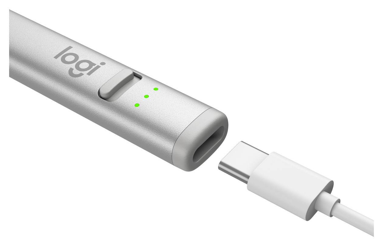 Crayon (USB-C) Eingabestift für Apple Silber 