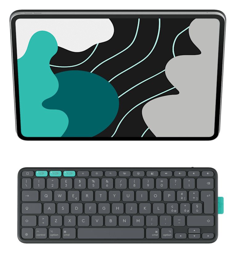 Flip Folio Tastatur für Apple iPad Pro 13-inch (M4), iPad Air 13-inch (M2 & M3) Stoßfest, Kratzresistent mit Magnetisch  (Graphit) 