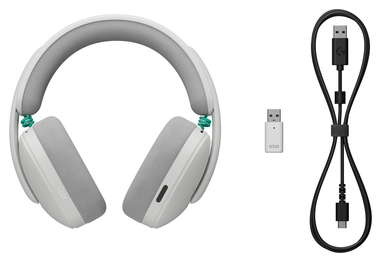 325 Over Ear Bluetooth Kopfhörer kabellos 24 h Laufzeit USB Typ-C  (Weiß) 