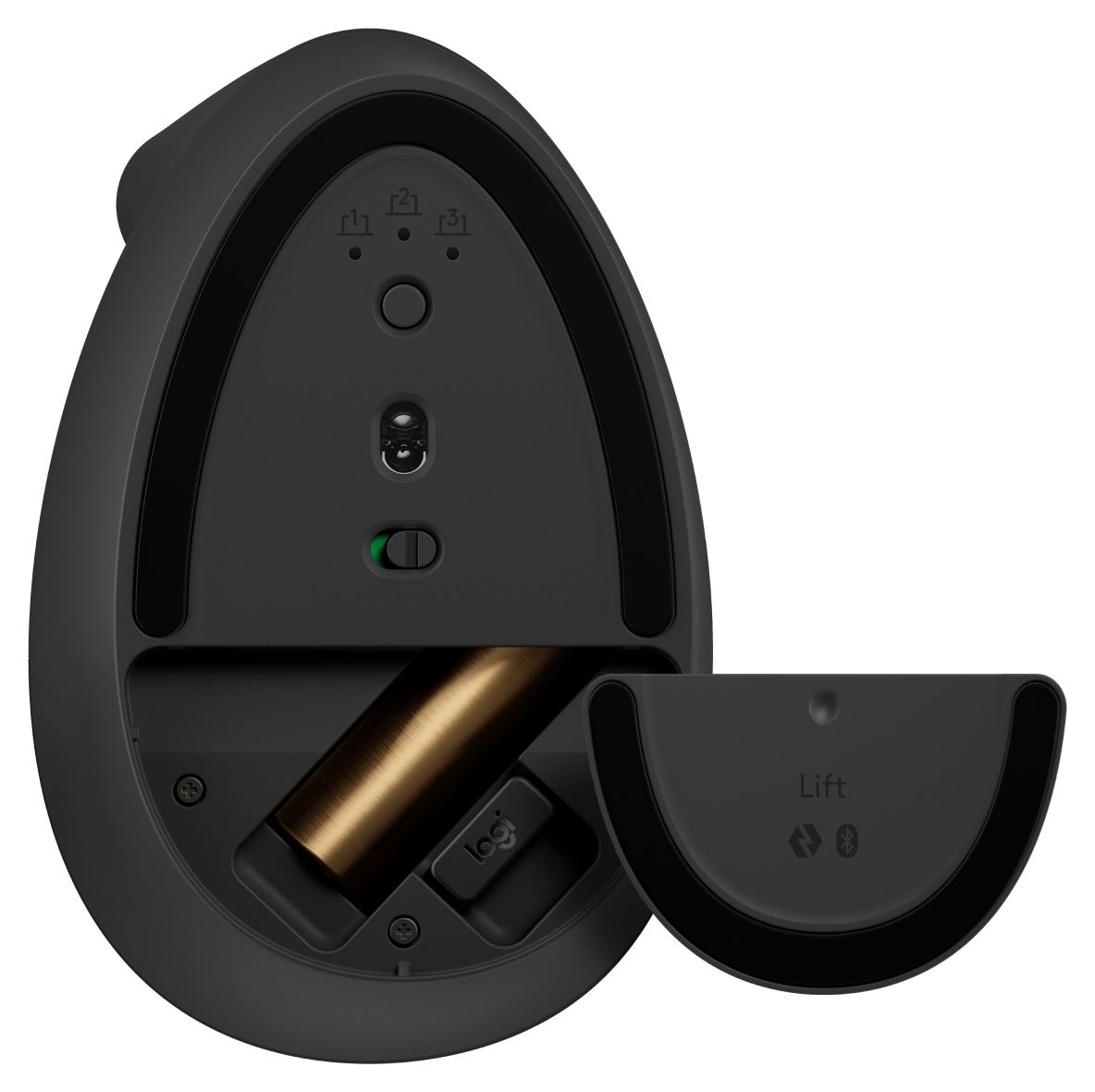 Lift 4000 DPI Büro Maus Optisch  (Graphit) 