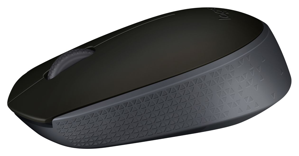 M171 1000 DPI Büro Maus Optisch  (Schwarz, Grau) 