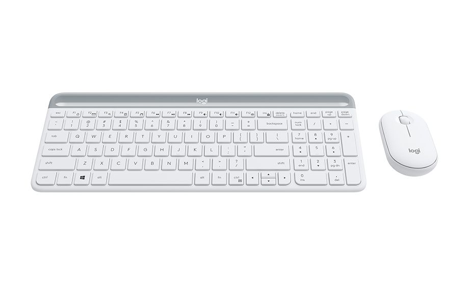 MK470 Universal Tastatur RF Wireless 2.4 GHz  (Weiß) 