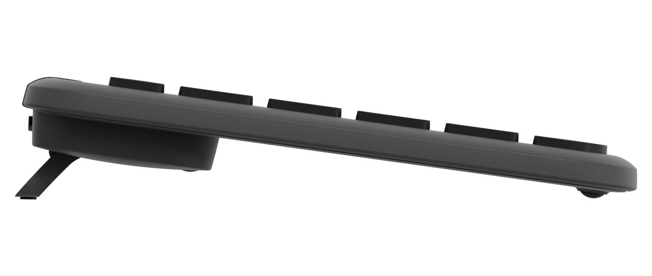 MK950 Signature Slim Büro Tastatur RF Wireless + Bluetooth 2.4 GHz  (Graphit) 