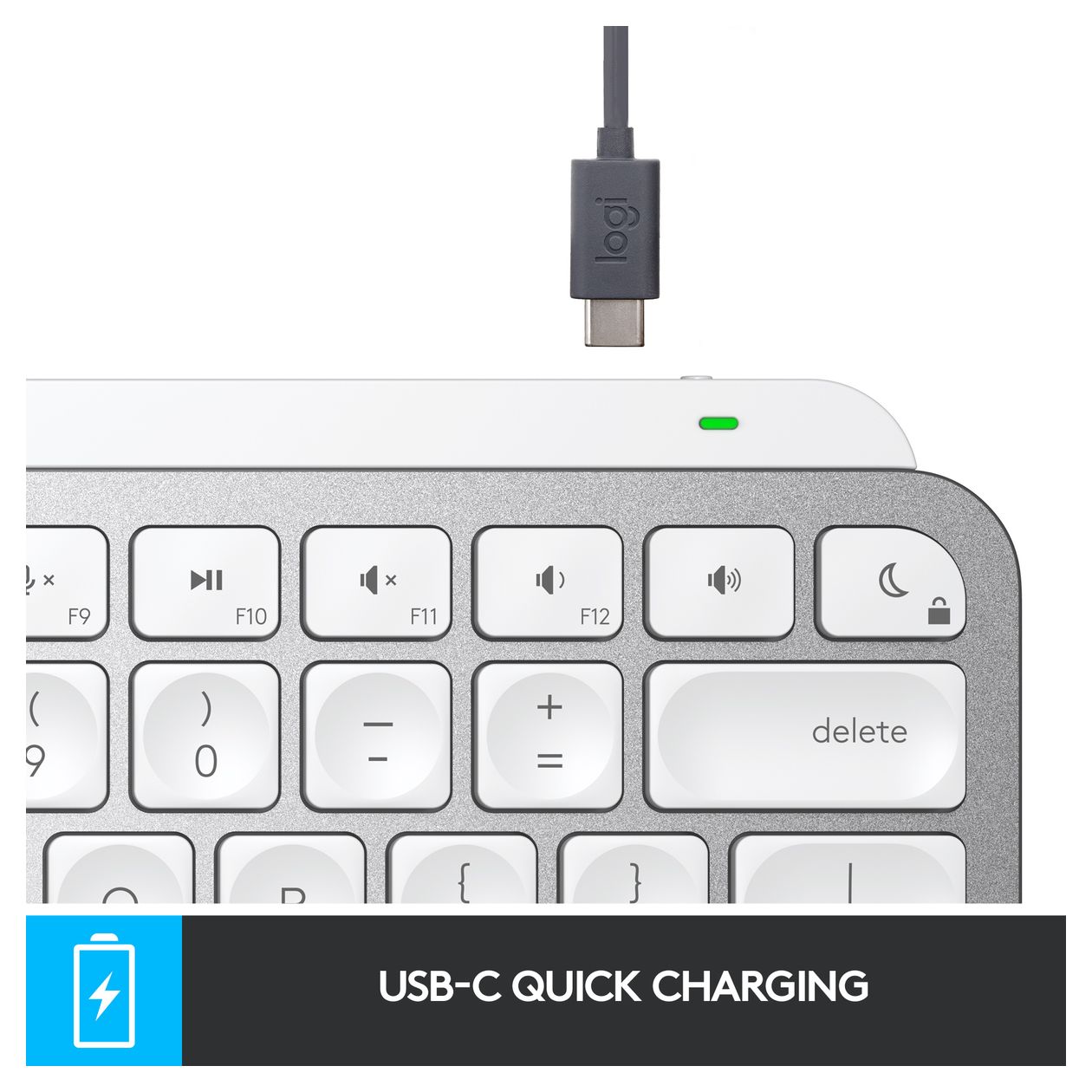 MX Keys Mini for Mac LED Büro Tastatur Bluetooth  (Grau) 