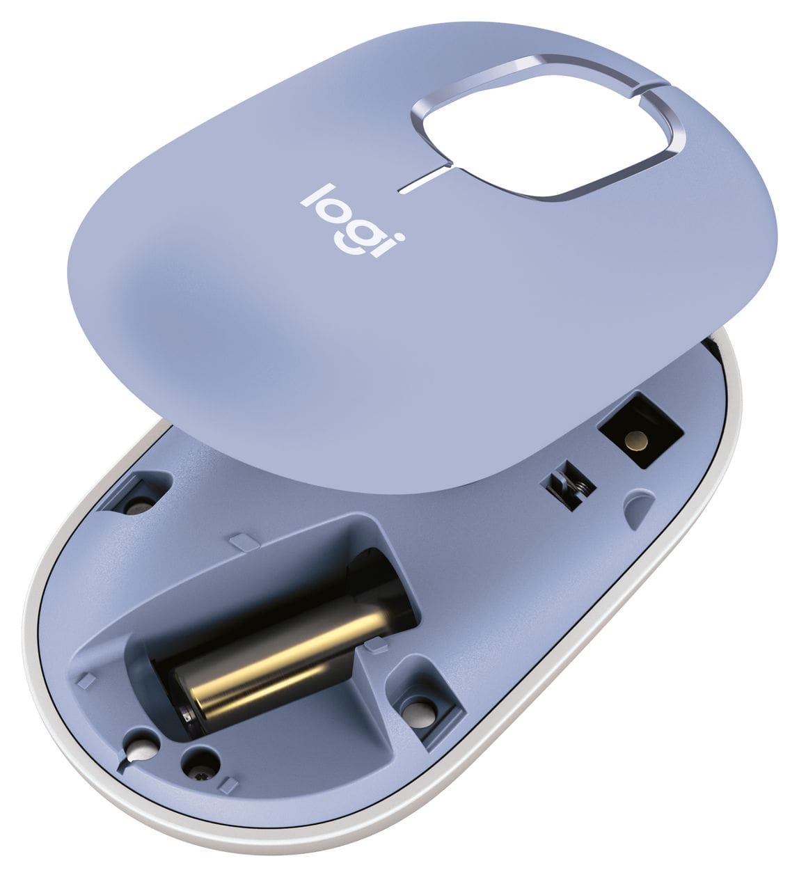 Pop 4000 DPI Universal Maus Optisch  (Lila) 