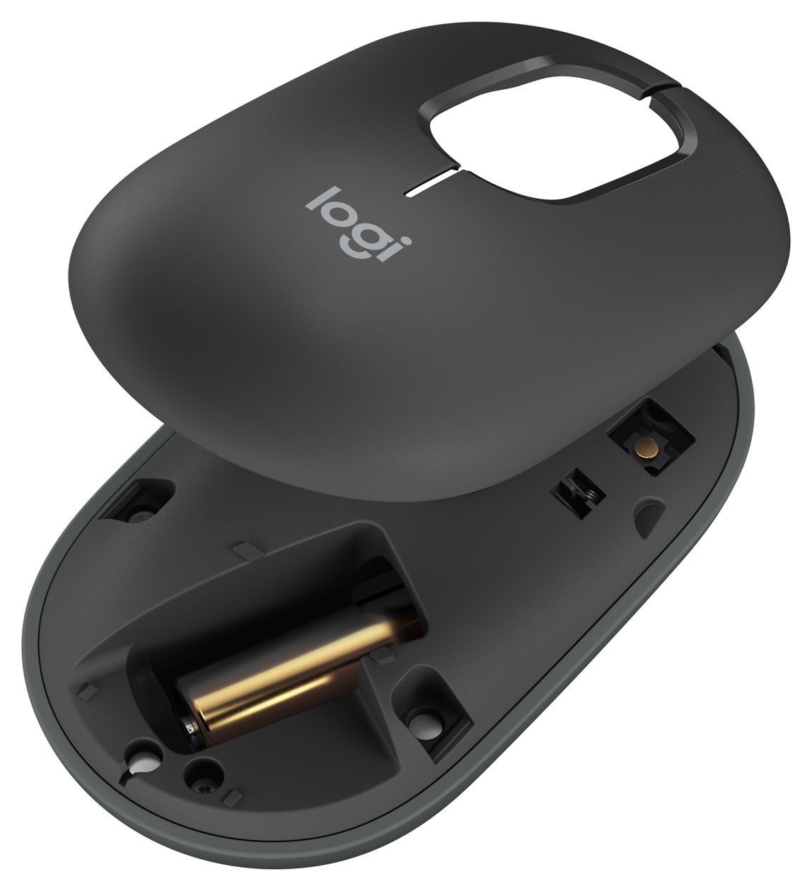 Pop 4000 DPI Universal Maus Optisch  (Graphit) 