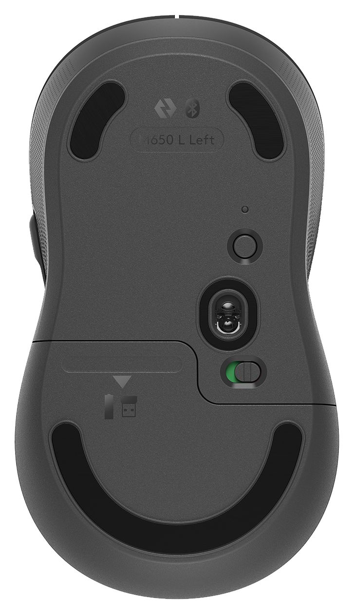 Signature M650 4000 DPI Büro Maus Optisch  (Graphit) 
