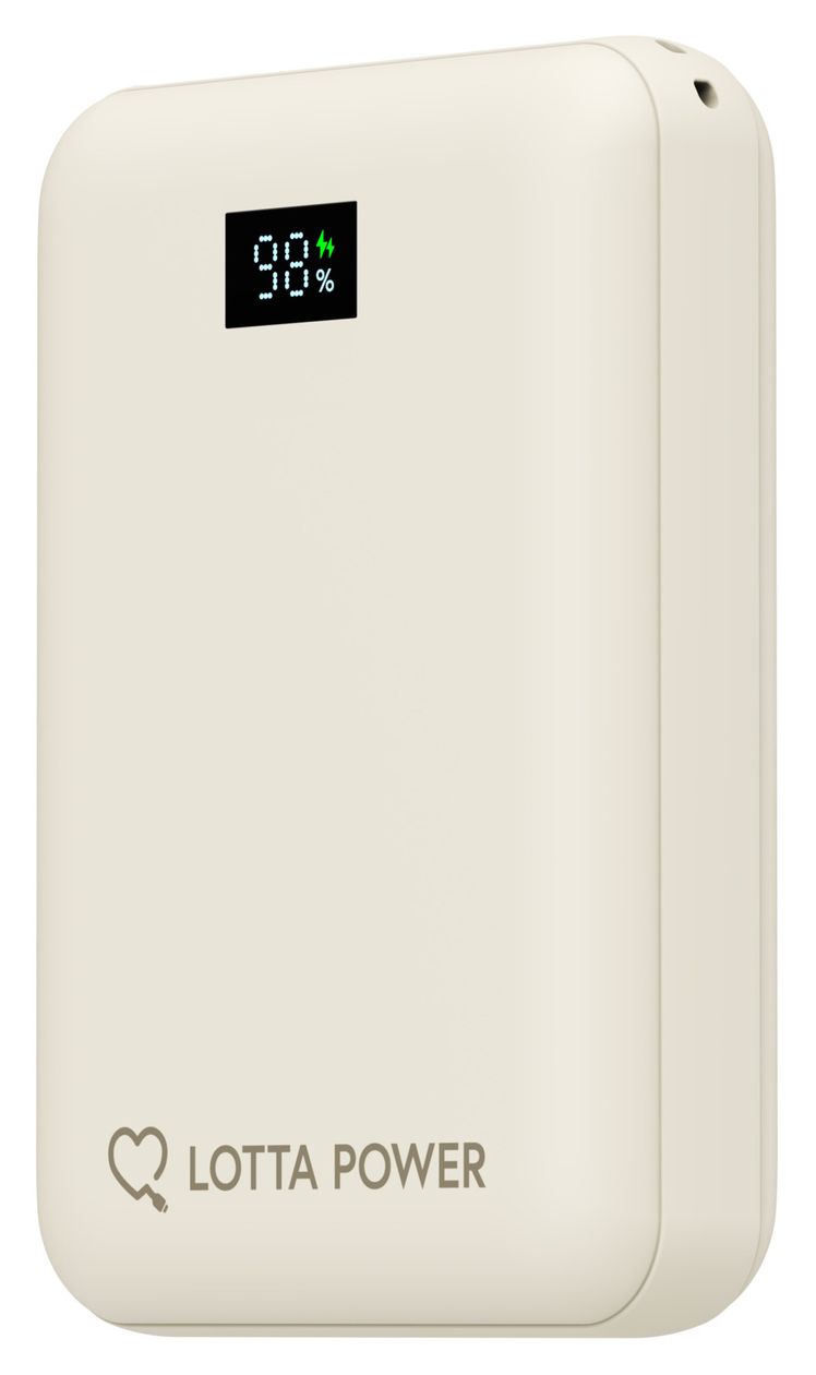 Mini 10000 mAh Powerbank USB Typ-C  (Sand) 