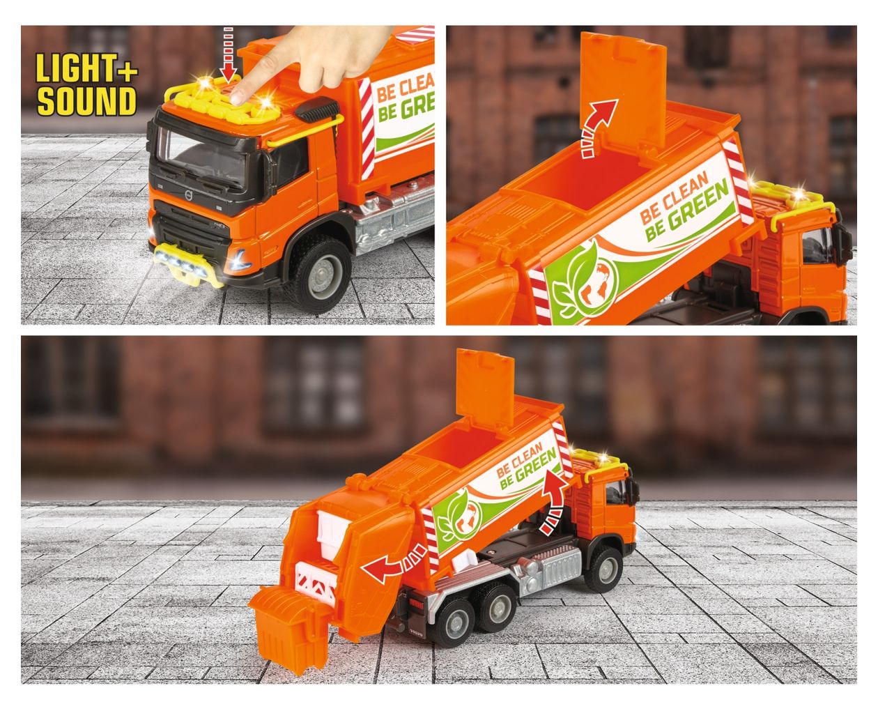 Volvo Truck Garbge Collector 