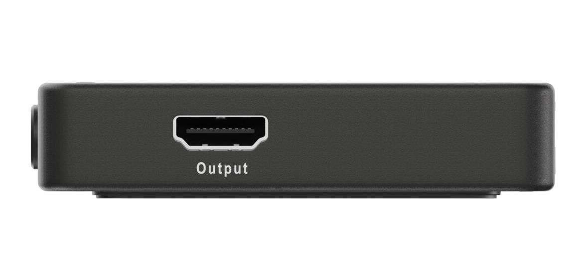 Connect 740 – HDMI-Switch 8K 60 Hz – 4K 120 Hz – HDMI 2.1 – 4 Eingänge / 1 Ausgang 