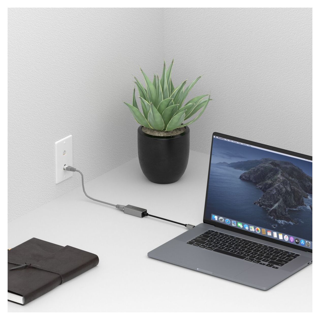 Connect USB C auf Ethernet - USB-C auf Ethernet Adapter 