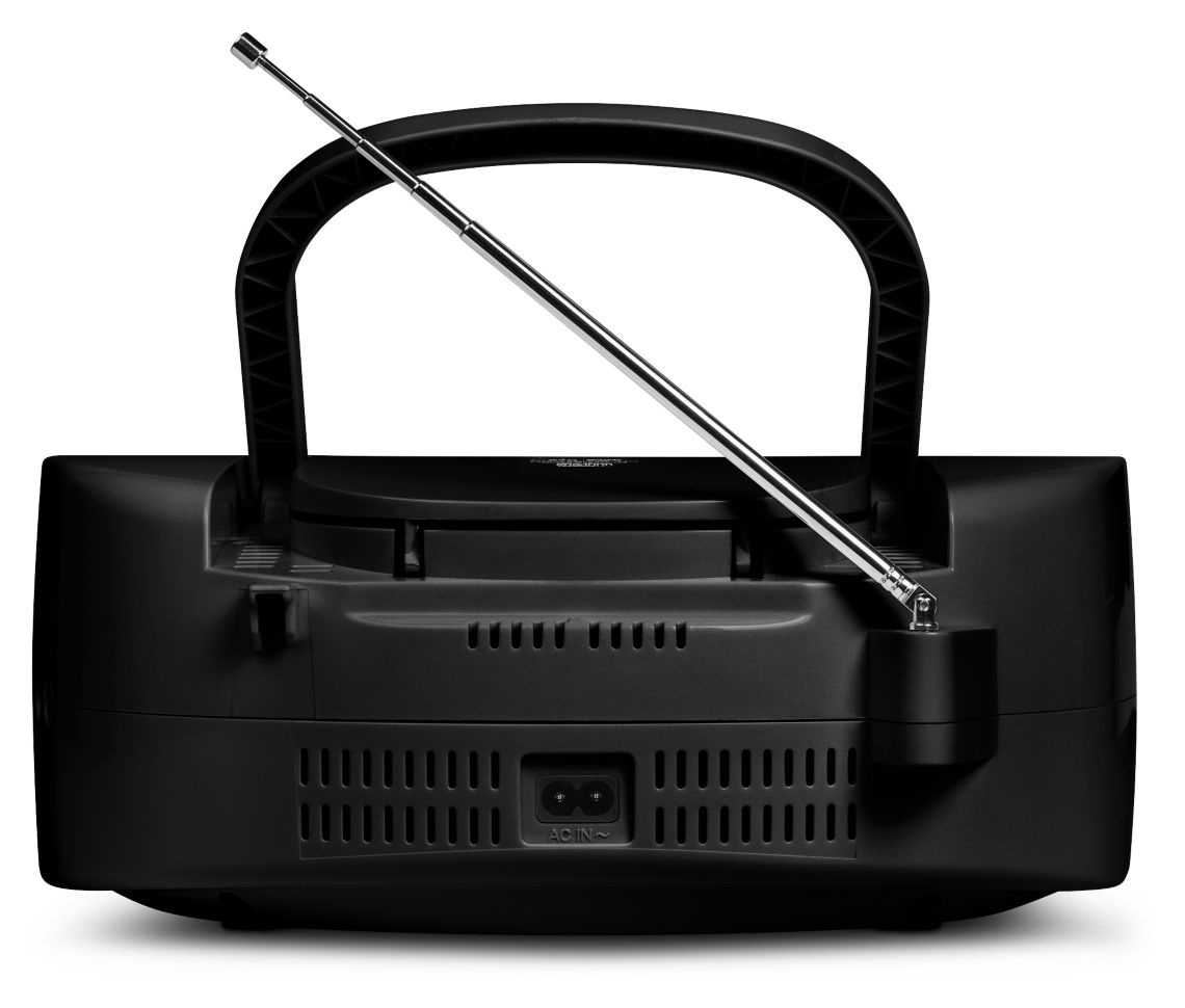 Life E64070 FM Radio Tragbar  (Schwarz) 