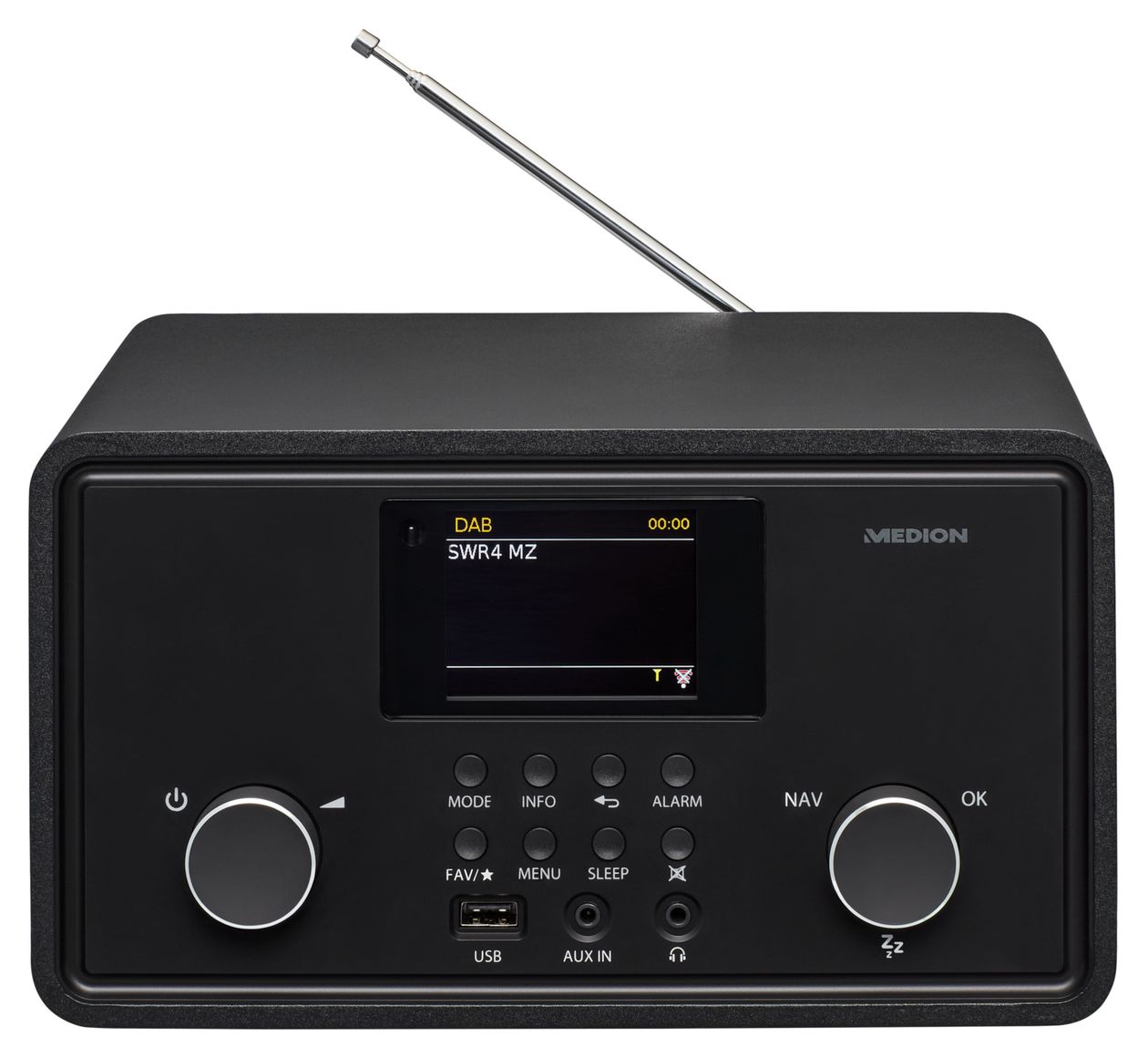 Life P85027 Bluetooth AM, DAB+, FM Radio Persönlich  (Schwarz) 