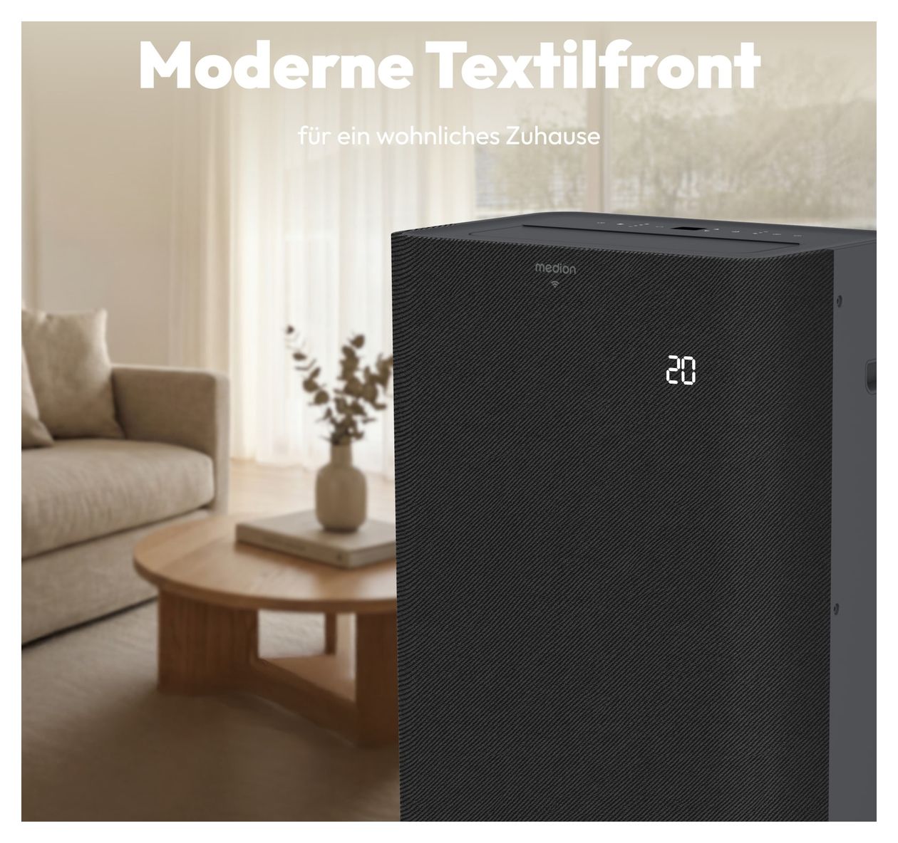 MD 100134 mobile Klimaanlage EEK: A  (Schwarz) 