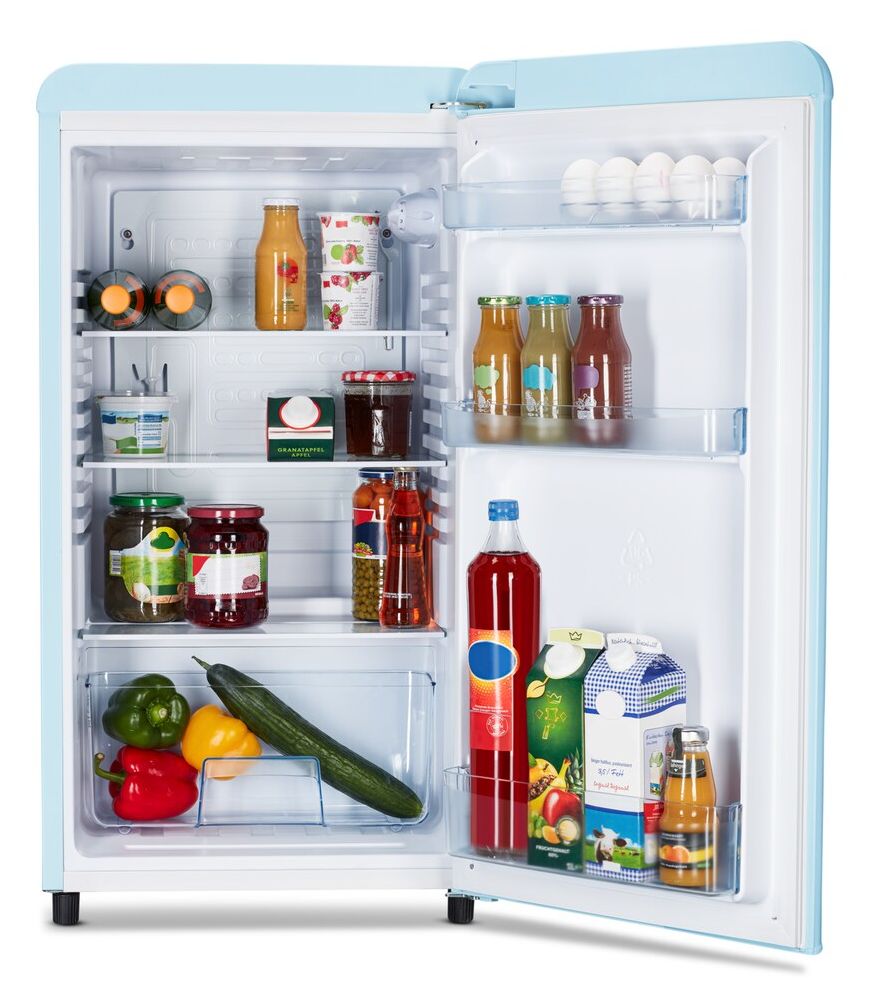 MD37800 91 l Kühlschrank freistehend EEK: E 85 kWh Jahr  (Blau) 