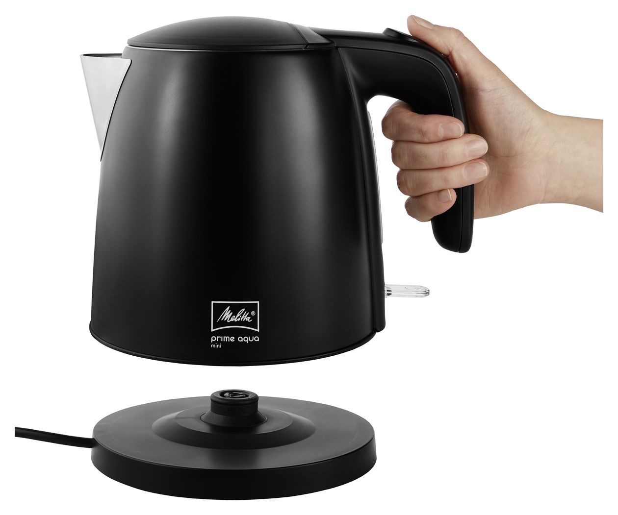 1018-04 Prime Aqua Mini 1,0 l Wasserkocher 2200 W  (Anthrazit) 