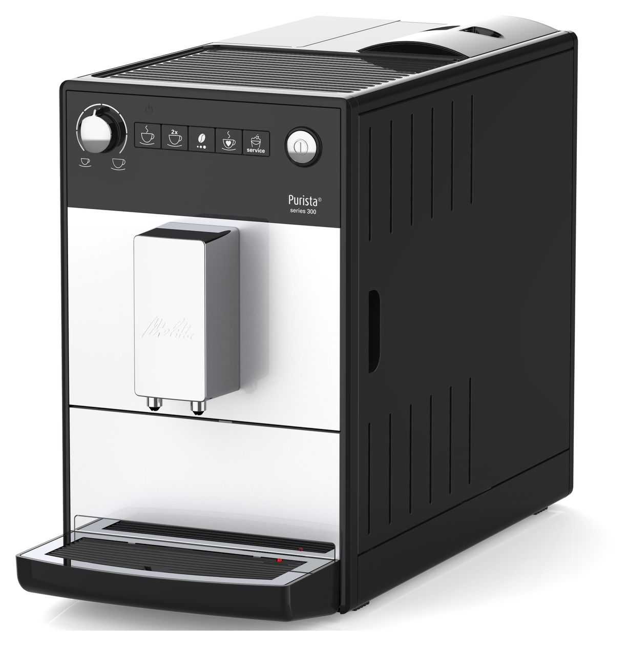 F230-101 Purista Kaffeevollautomat 15 bar 1,2 l  (Schwarz, Silber) 