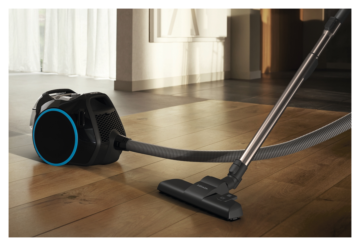 Boost CX1 Blue Pulse Bodenstaubsauger Beutellos 890 W Hygienefilter  (Schwarz, Blau) 