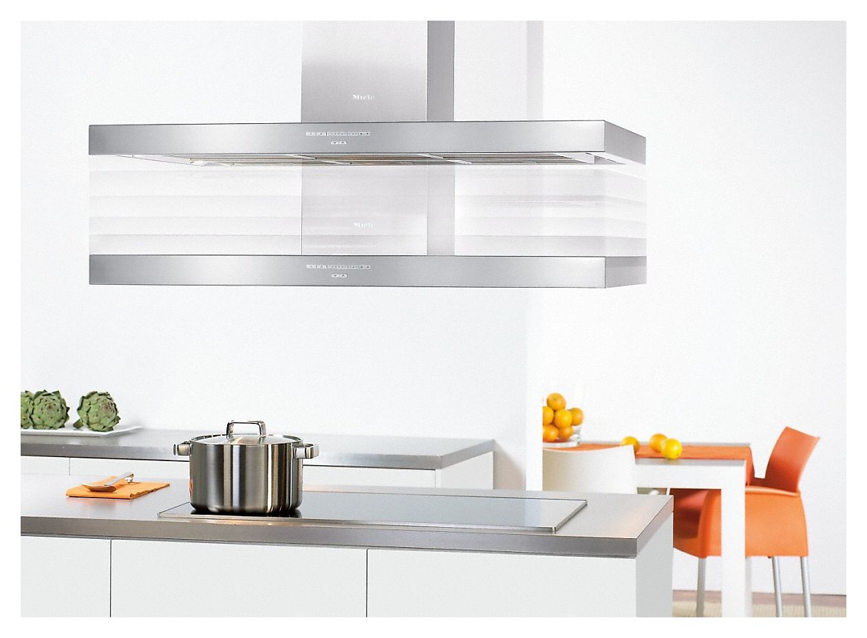 DA4248V D Puristic Varia Abluft Dunstabzugshaube/Esse Insel 1198 mm (Edelstahl) 